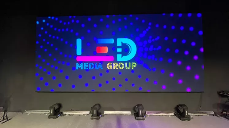 Светодиодный LED экран в помещении